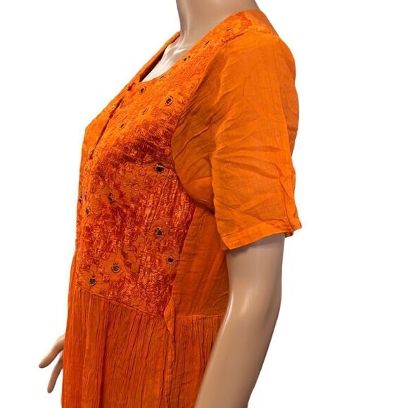 Sheena 💯% Cotton Free Size Dress FREE SIZE - Picture 6 of 13